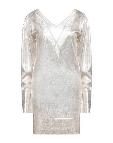 CIRCUS HOTEL Short dress Beige 100% Viscose