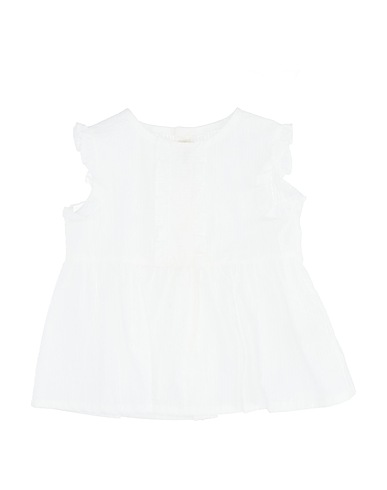 FINA EJERIQUE Babykleid Weiß 100% Organische Baumwolle