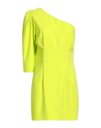 DSQUARED2 Short dress Lime green 94% Polyester, 6% Elastane