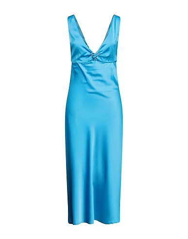 ANIYE BY Midi dress Azure 96% Polyester, 4% Elastane