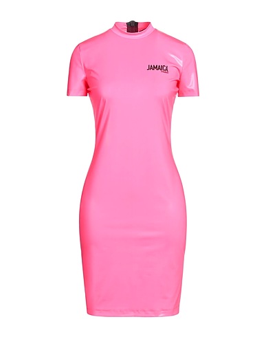 DSQUARED2 Sheath dress Fuchsia 78% Polyester, 22% Elastane