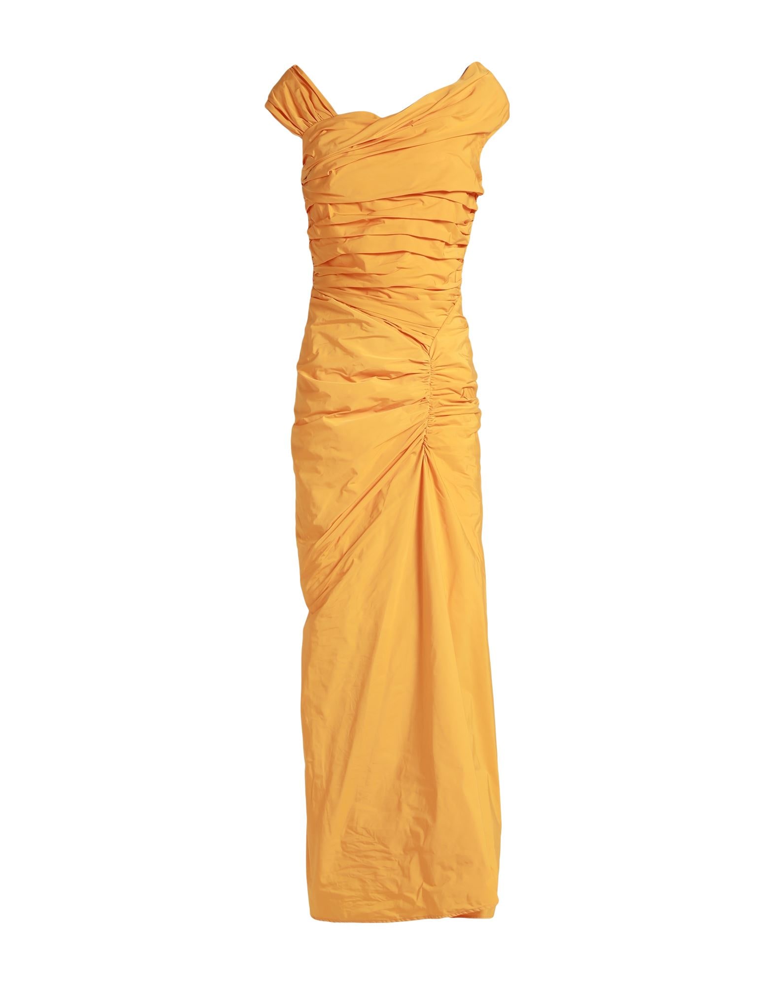 RICK OWENS LILIES Dresses | Mustard Women's Long Dress | YOOX