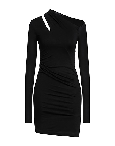 HELMUT LANG Sheath dress Black 100% Viscose