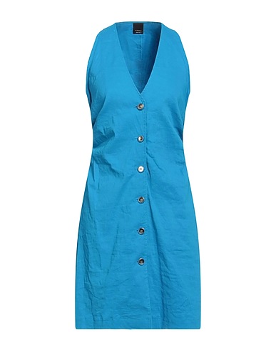 PINKO Office dress Azure 59% Linen, 38% Viscose, 3% Elastane