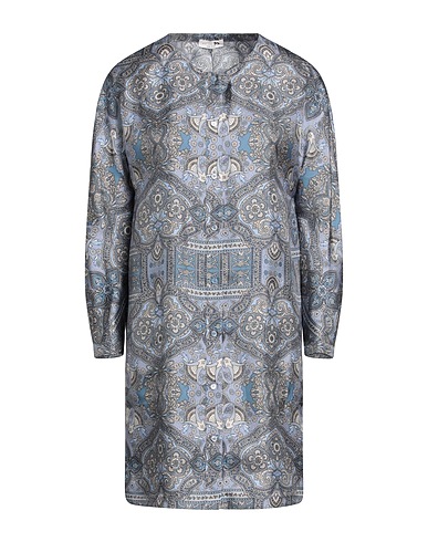 MANZONI 24 Midi dress Sky blue 100% Silk