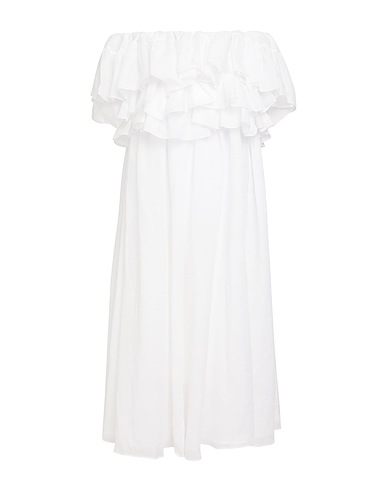 CHLOÉ Midi dress White 100% Ramie