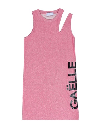 GAëLLE Paris Dress Pink 75% Viscose, 12% Polyester, 10% Polyamide, 3% Elastane