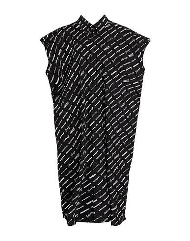 BALENCIAGA Midi dress Black 100% Cotton