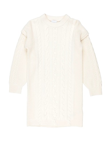 BURBERRY Dress Ivory 50% Wool, 31% Cotton, 19% Cashmere, Elastane, Polyamide