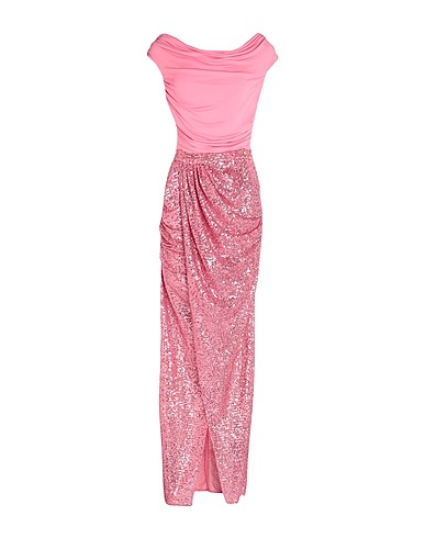 ELISABETTA FRANCHI Elegantes Kleid RED CARPET Fuchsia 95% Viskose, 5% Elastan, Polyester