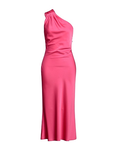 MISHA Midi dress Pink 100% Polyester