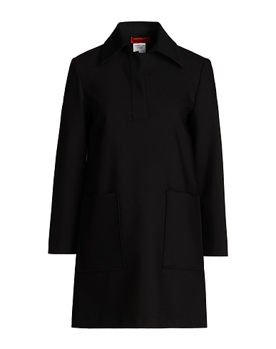 MAX&Co. Short dress Black 71% Polyester, 22% Viscose, 7% Elastane