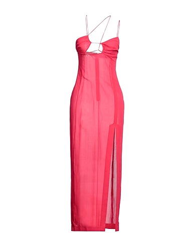 NENSI DOJAKA Vestito estivo Fucsia 100% Cotone