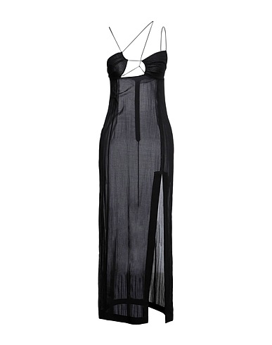 NENSI DOJAKA Long dress Black 100% Cotton