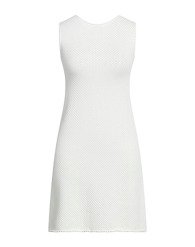 ROBERTO COLLINA Short dress Ivory 83% Viscose, 17% Polyester