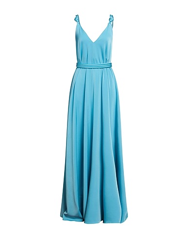 TWINS Long dress Turquoise 100% Polyester