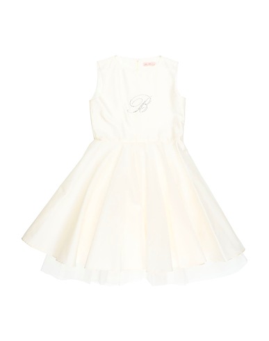 MISS BLUMARINE Dress White 90% Cotton, 10% Polyester
