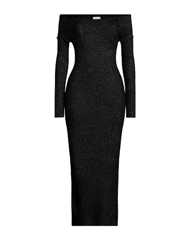 KHAITE Sheath dress 38% Virgin Wool, 36% Polyester, 17% Metallic fiber, 8% Polyamide, 1% Elastane