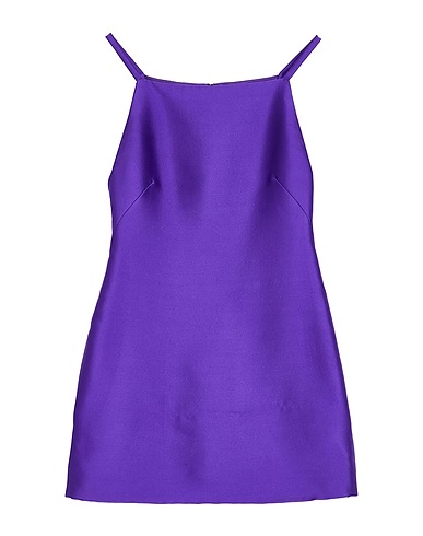 VALENTINO GARAVANI Elegant dress Purple 82% Polyester, 18% Silk