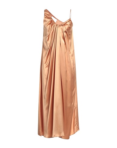 ERIKA CAVALLINI Vestito midi Cammello 100% Viscosa