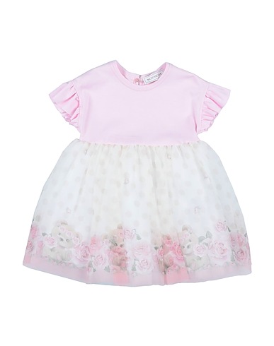 MONNALISA Vestido para bebé  Pink 100% Polyamide, Viscose, Elastane
