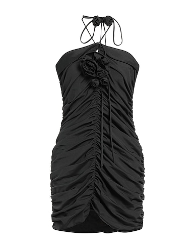 TPN Mini dresses NERO 100% Polyester