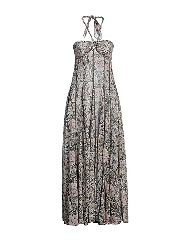 LAURENCE BRAS Long dress Khaki 100% Cotton