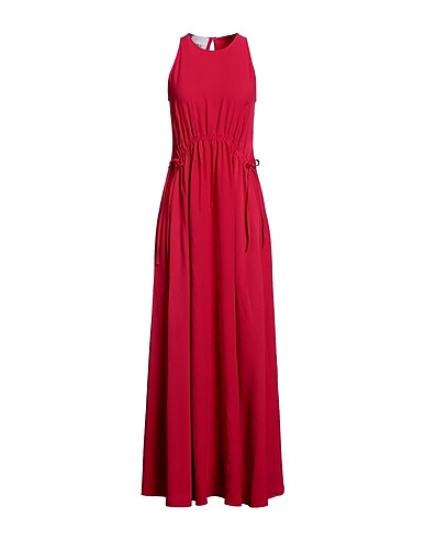 ERIKA CAVALLINI Elegant dress Magenta 53% Viscose, 47% Acetate