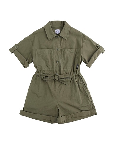 ASPESI Tracksuits, dungarees and outfits Military green 97% Cotton, 3% Elastane