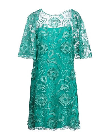 ALBERTA FERRETTI Kurzes Kleid Grün 100% Polyester
