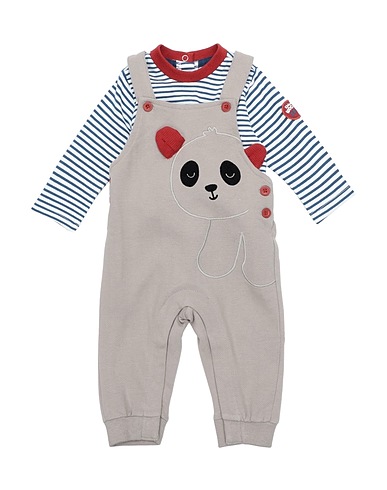 CHICCO Baby jumpsuit  Grey 100% Cotton
