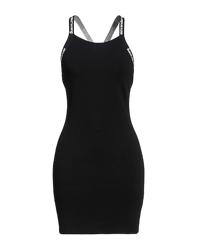 ALEXANDER WANG Short dress Black 66% Viscose, 20% Nylon, 12% Polyester, 2% Elastane