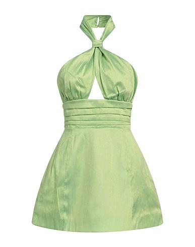 JIJIL Short dress Green 100% Polyester