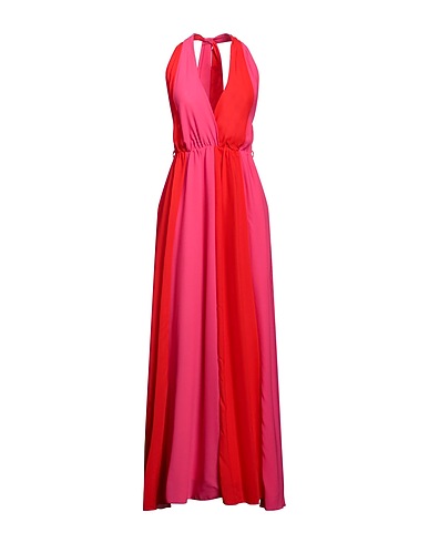 SISTE'S Long dress Fuchsia 100% Polyester