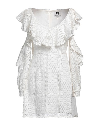 NO SECRETS Short dress White 100% Polyester