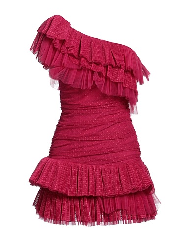 SIMONA CORSELLINI Short dress Garnet 100% Polyester
