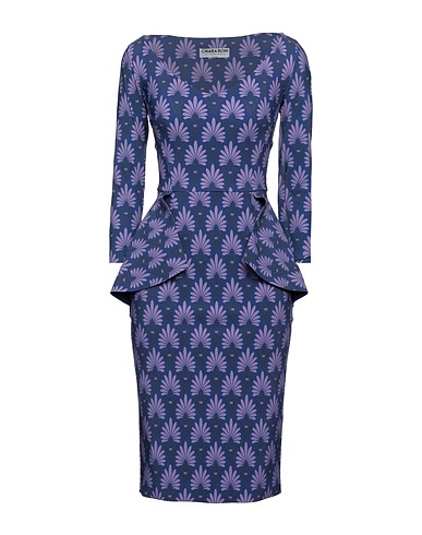 CHIARA BONI LA PETITE ROBE Midi-Kleid Marineblau 72% Polyamid, 28% Elastan