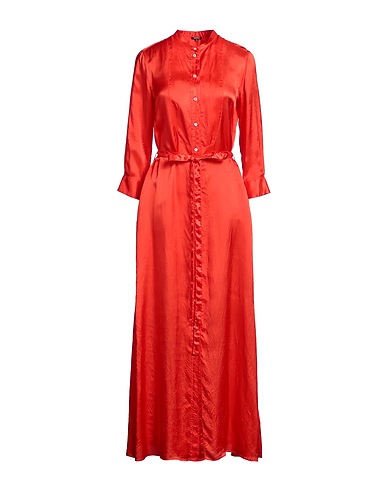 ASPESI Midi dress Orange 100% Viscose