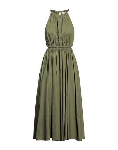 MICHAEL MICHAEL KORS Maxi dresses 96% Organic cotton, 4% Elastane