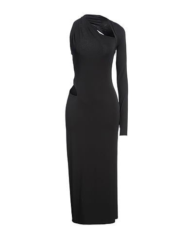 VERSACE Elegant dress Black 95% Viscose, 5% Elastane
