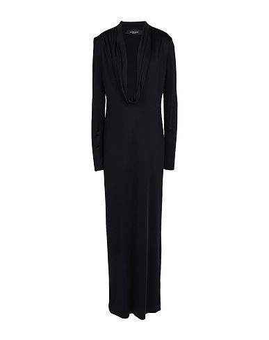 VERSACE Long dress Black 100% Viscose