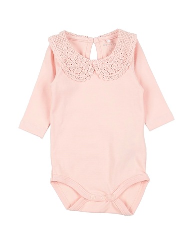 NAME IT® Baby bodysuit Light pink 95% Cotton, 5% Elastane