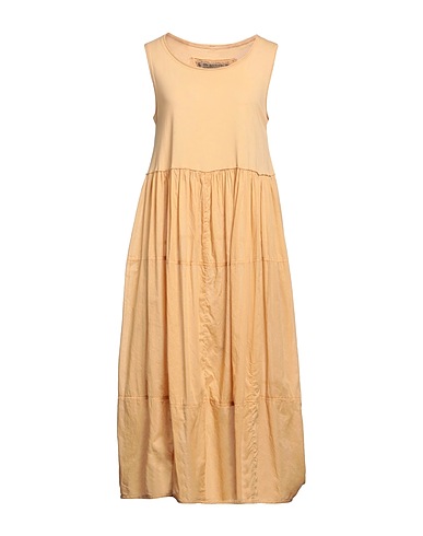 RUNDHOLZ Vestito midi Sabbia 100% Cotone