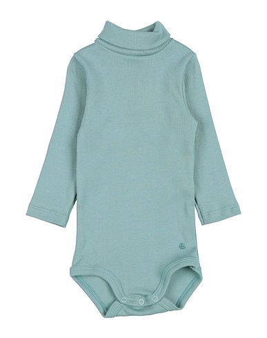PETIT BATEAU Baby bodysuit Sage green 100% Cotton