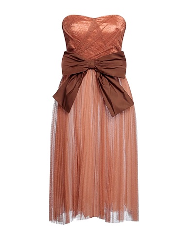ELISABETTA FRANCHI Midi dress Antique rose 100% Polyester