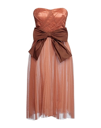 ELISABETTA FRANCHI Midi dress ROSA ANTICO 100% Polyester