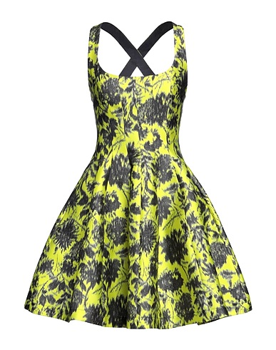 PHILOSOPHY di LORENZO SERAFINI Short dress Lime green 100% Polyester
