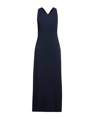 LIVIANA CONTI Long dress Midnight blue 100% Viscose