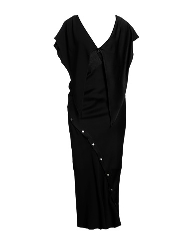 SETCHU Long dress Black 55% Viscose, 45% Acetate