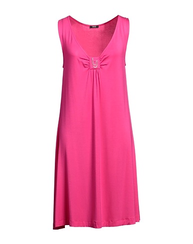 LIU •JO Short dress Fuchsia 95% Viscose, 5% Elastane